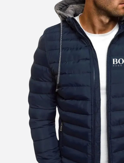 Puffer jacket with hood